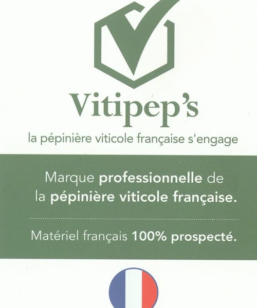 Pépinières Thevenet & Fils, Pépinières Thevenet & Fils, Etiquette VITIPEPS